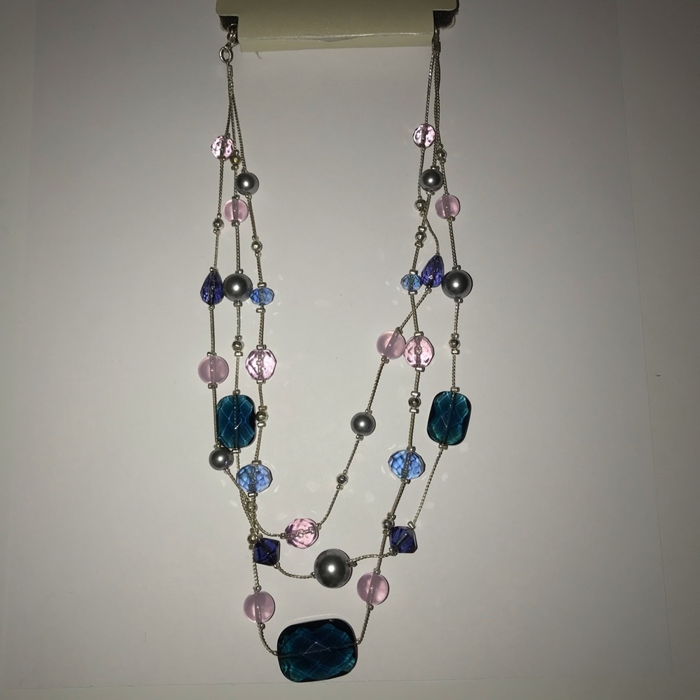 Silver Layered Necklace